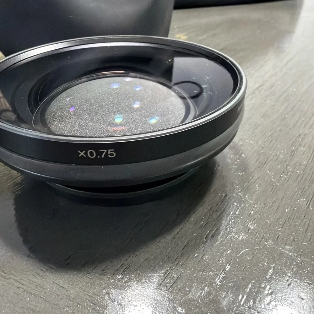 Sony Cyber-shot VCL-DH0774 wide conversion lens with Caps and Bag